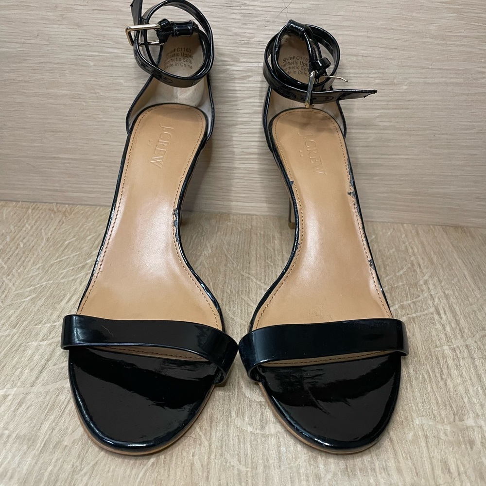 J. Crew Black Heels